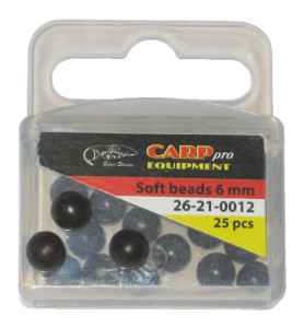 Бусина SP100203-04 Soft beads d 6 mm (уп. 25 шт.) цвет Brown