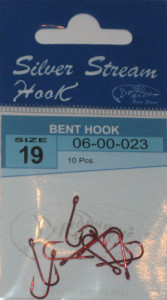 Крючки BENT HOOK red № 20