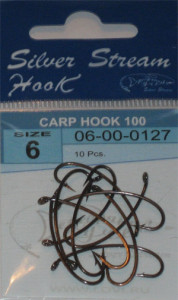 Крючки CARP HOOK 100 b n №6