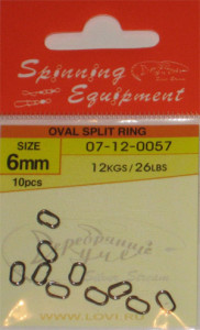 OVAL SPLINT RING 6mm