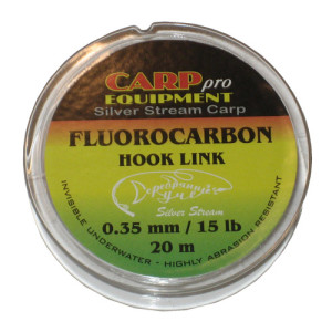 Поводковый материал фторкарбон HK9075-15 Fluorocarbon d 0,35 mm 15 lb 20 m
